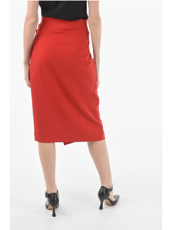 Solid Color GISPSY Wrap Skirt Skirts - jentestore_global