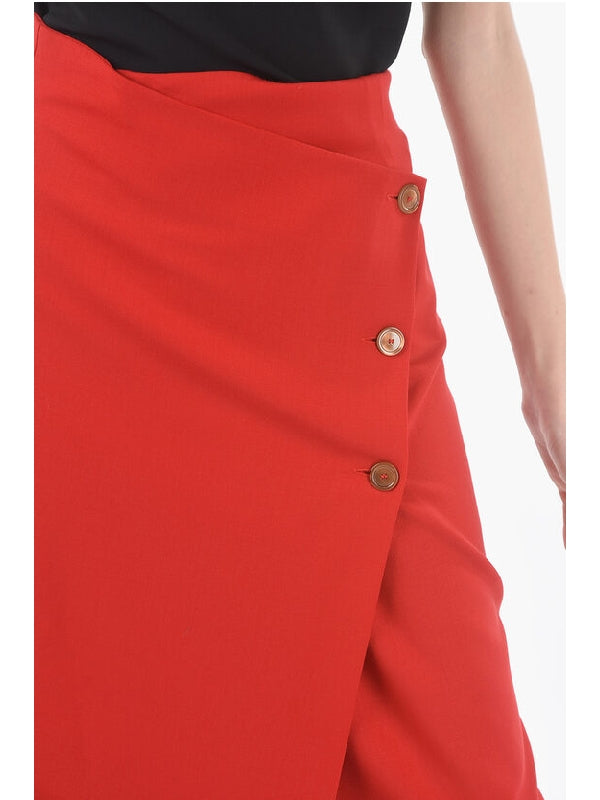 Solid Color GISPSY Wrap Skirt Skirts - jentestore_global