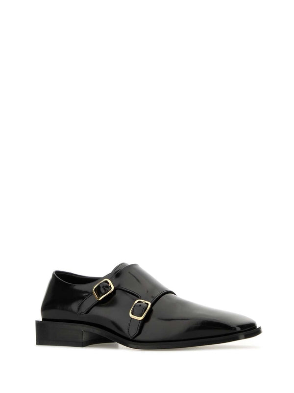 Double Buckle Monk Strap Shoes