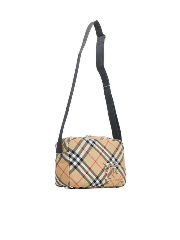 EKD Check Pattern Crossbody Bag