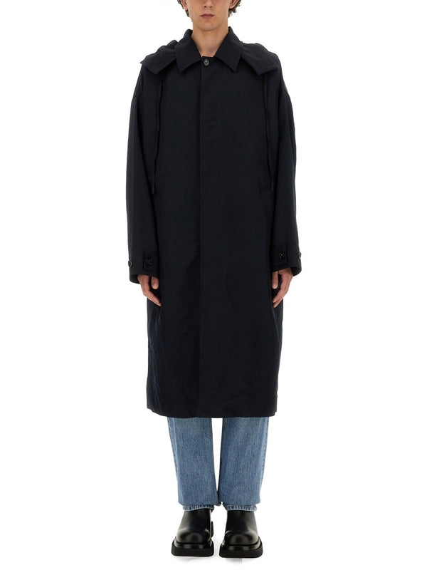 Nylon Cotton Trench Coat