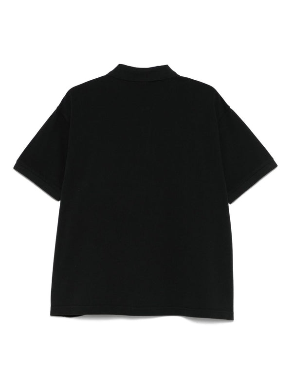 Stussy Black Polo Shirt