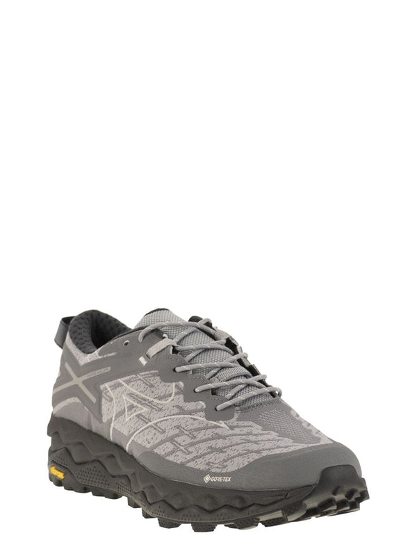 Mizuno Grey Low Top Sneakers