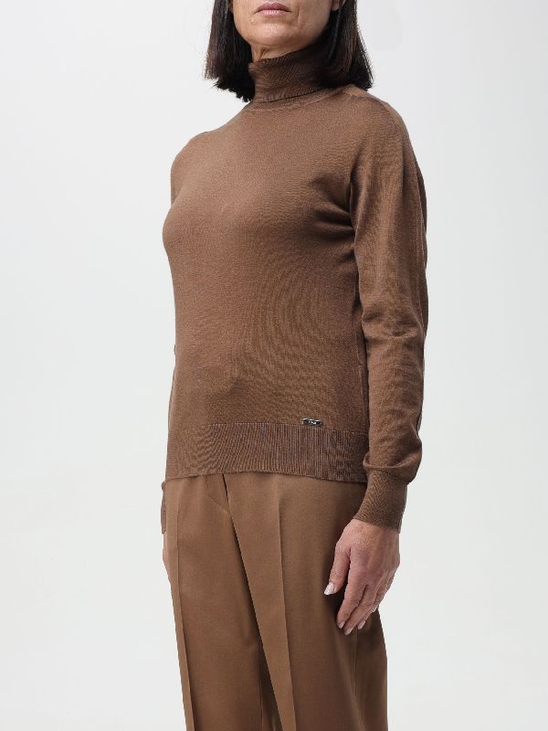 Cashmere Silk Turtleneck Knit