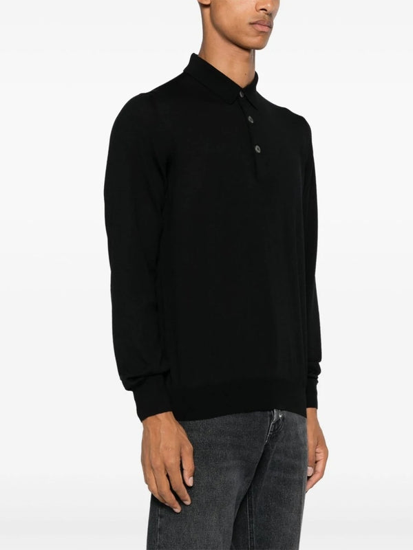 Wool Polo Shirt