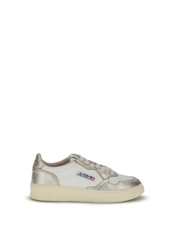 Autry Gold Low Top Sneakers