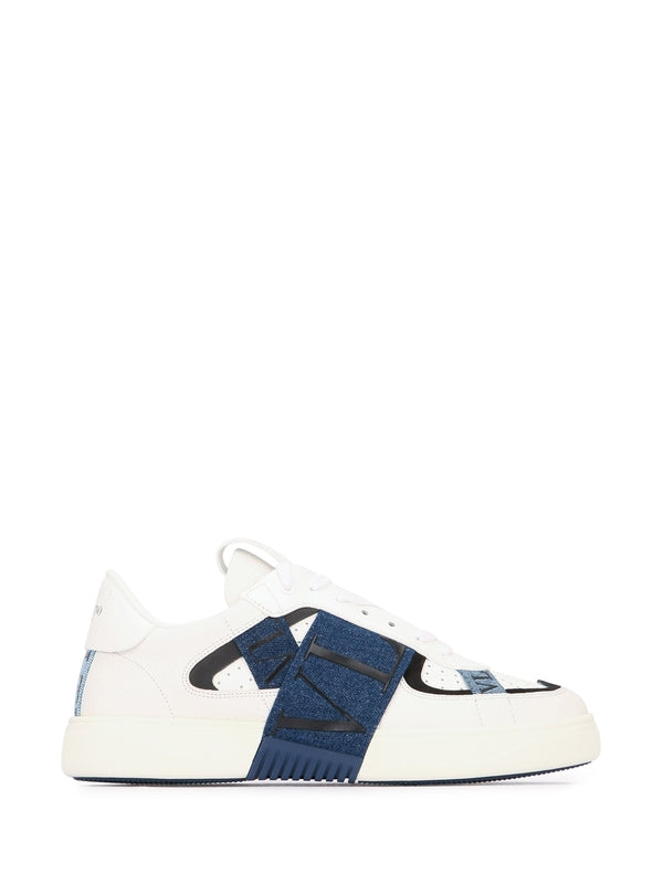 Valentino White Low Top Sneakers