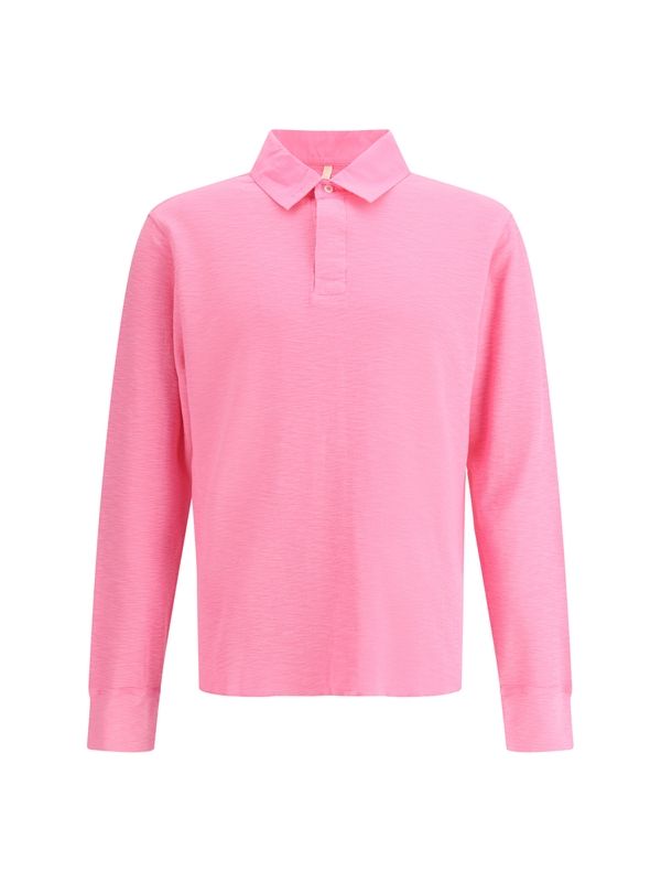 Cotton Longsleeve Polo Shirt