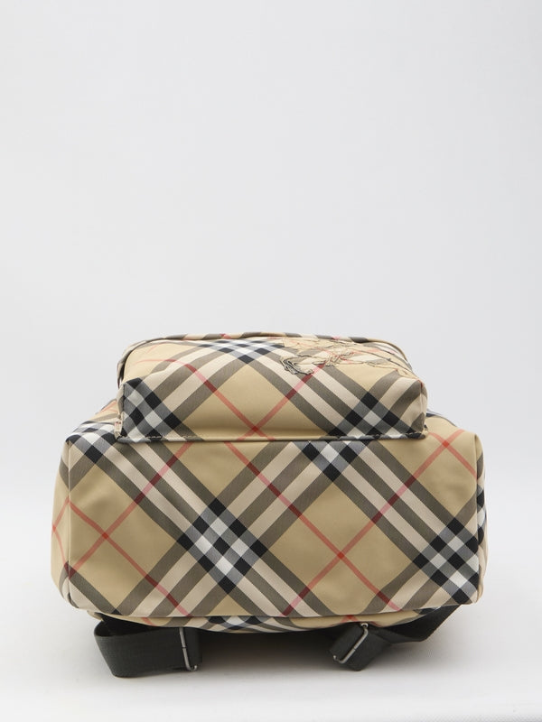 EKD Vintage Check Pattern Backpack