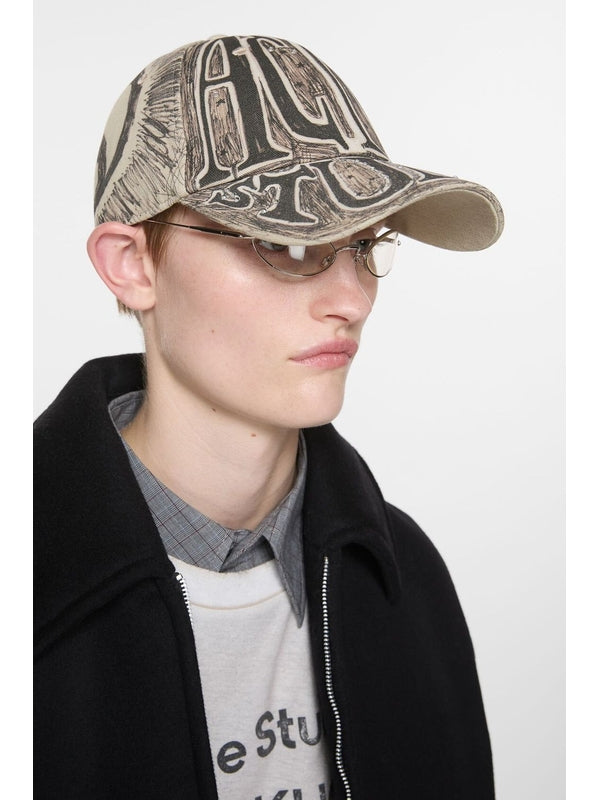 Acne Studios Beige Cap