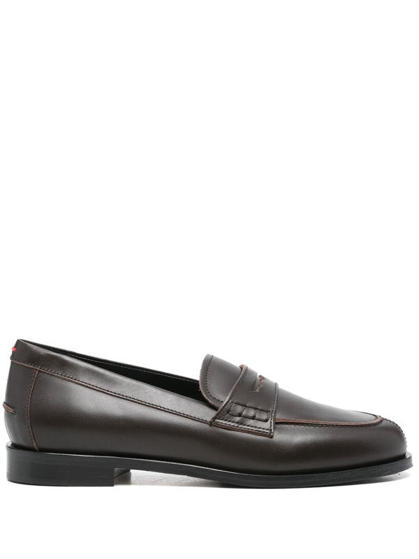 Oscar Leather Penny Loafers