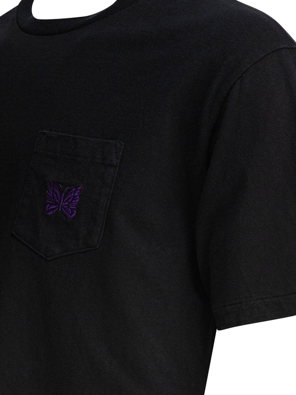 PAPILLON Embroidered Logo Short-sleeve T-shirt