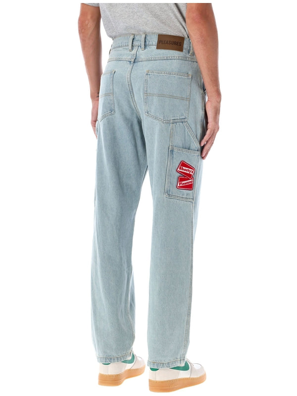 Box Logo Carpenter Denim Pants