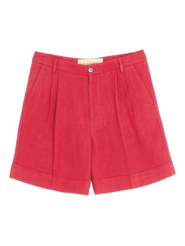 Valentino Red Shorts