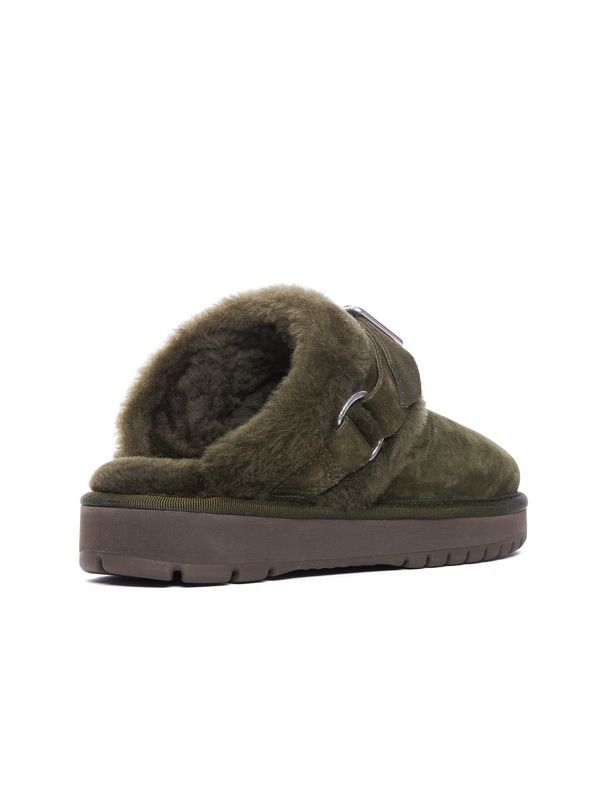 Buckle Fur Detailed Suede
  Bluffer