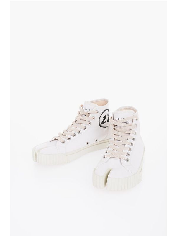 Tabi Number Logo High-Top Sneakers