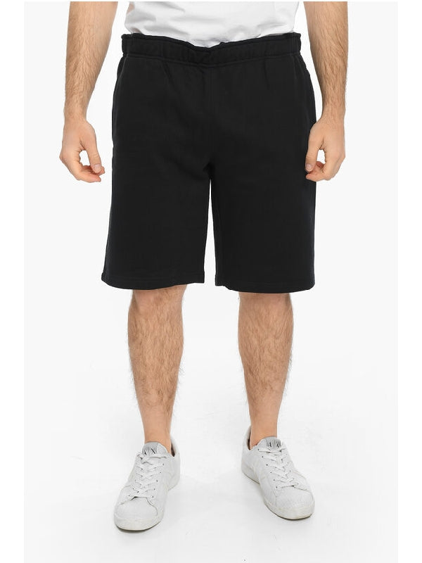 Black Sweat Bermuda Shorts