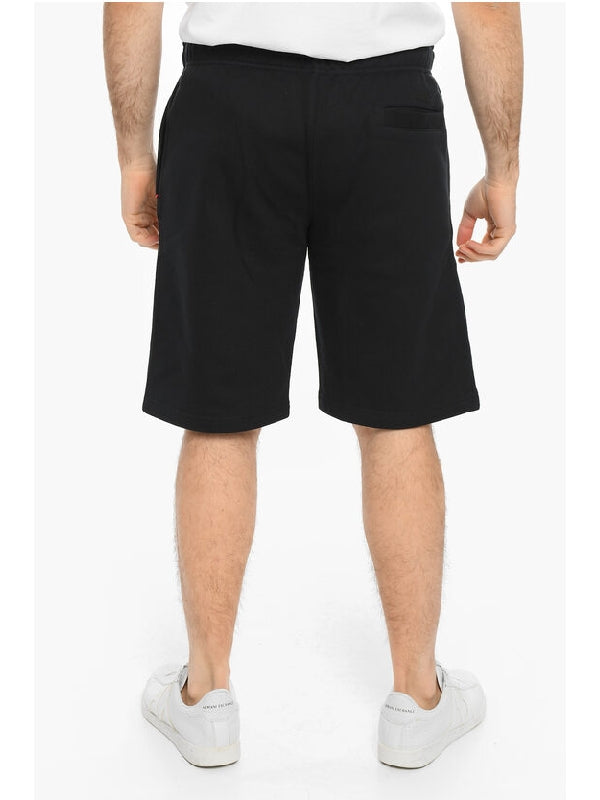 Black Sweat Bermuda Shorts