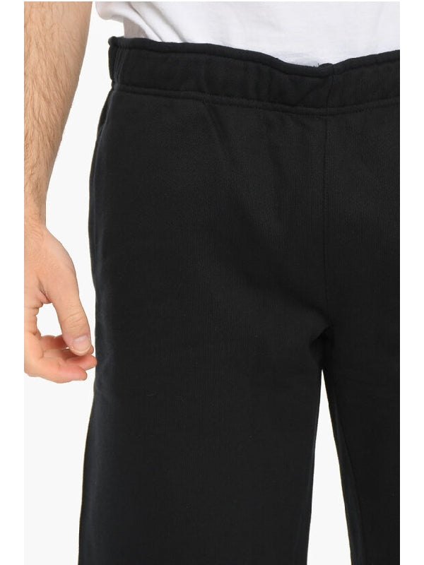 Black Sweat Bermuda Shorts