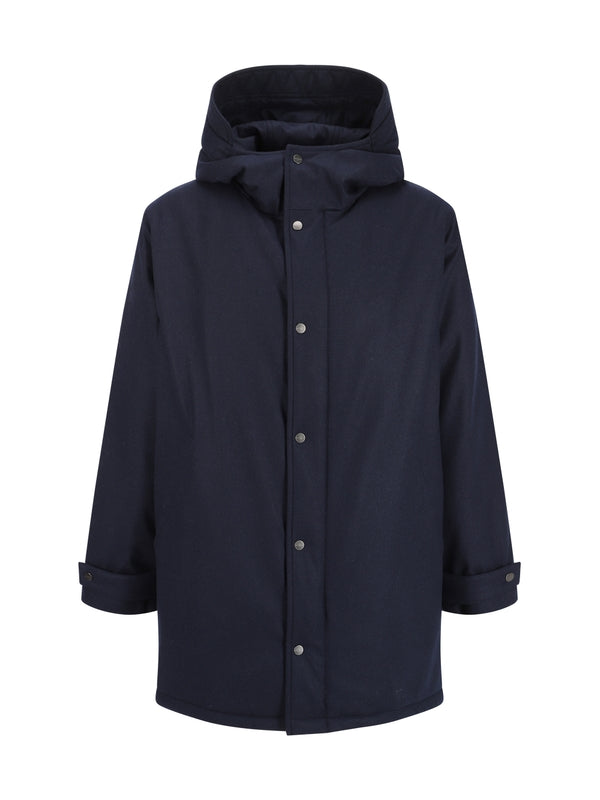 Cashmere Nylon Parka