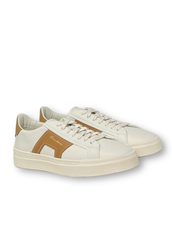 Logo Leather Low Top Sneakers