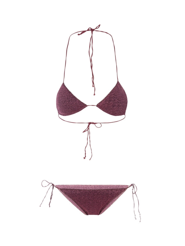 Lumiere Lurex Bikini Set