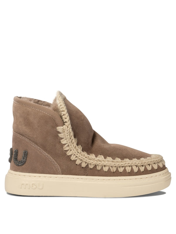 Eskimo Logo Patch Ankle Boots