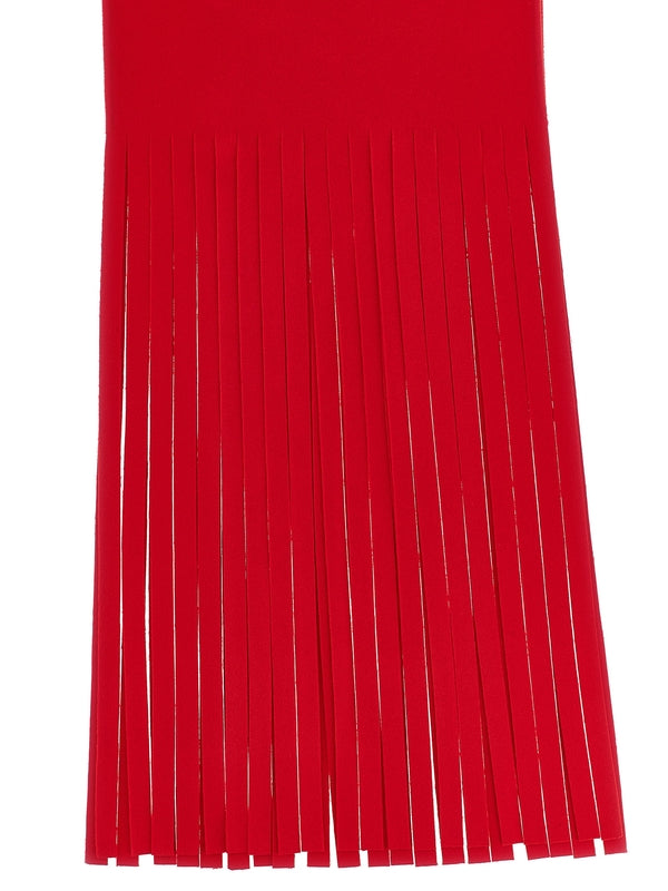 Sportmax Red Wool Mufflers