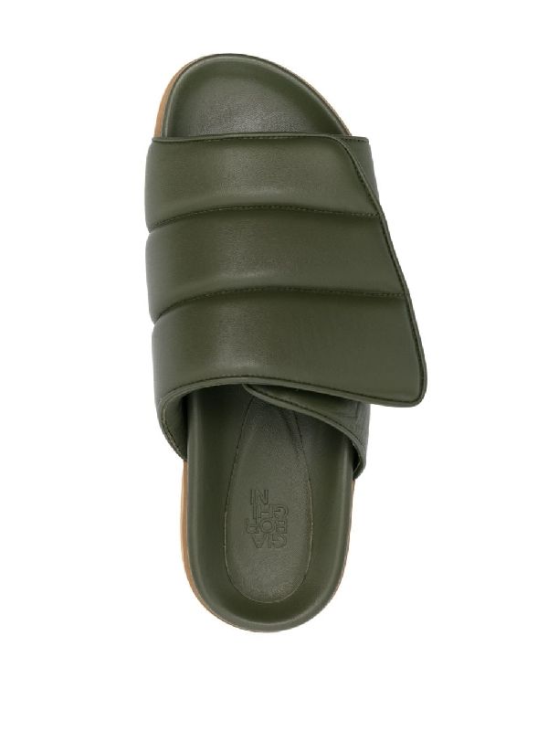 Gia Padded Velcro Slides