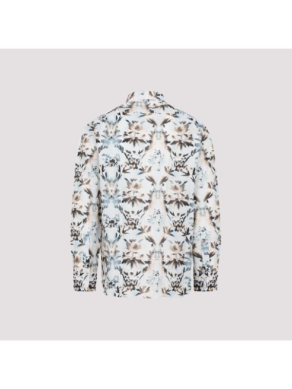 Linen Cotton Printed Shirt