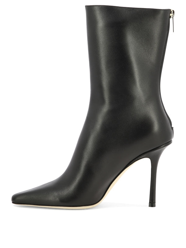 Agathe 100 Leather Ankle Boots