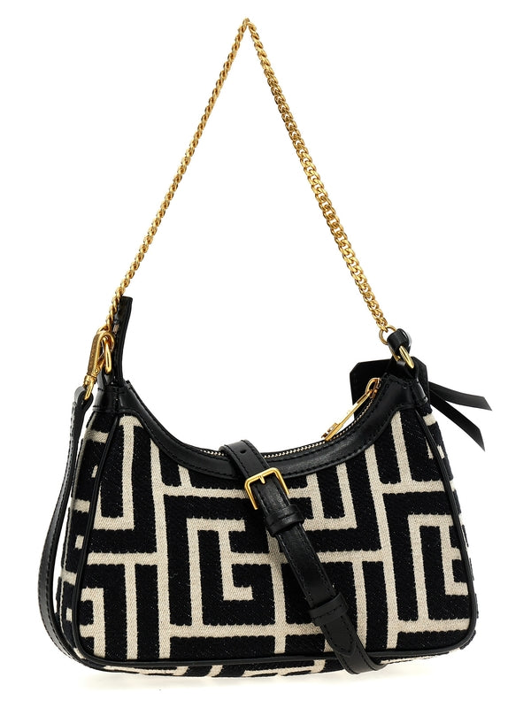 B Ami Logo
  Pattern Chain Shoulder Bag