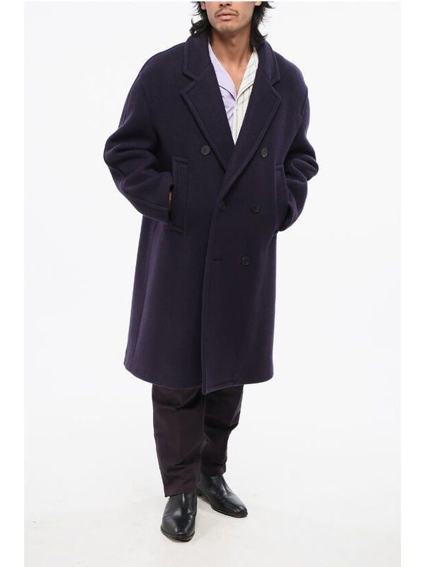 Lanvin Navy Coats