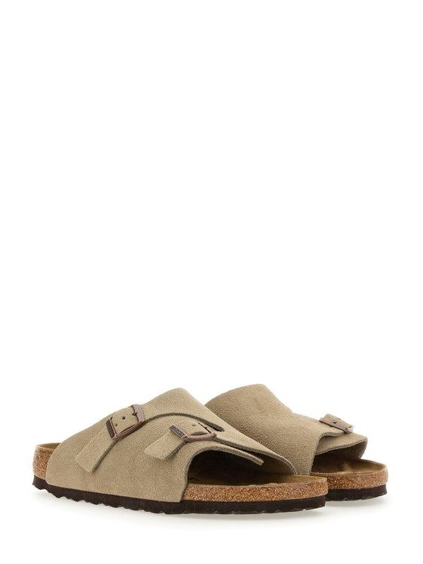 Zurich Strap Suede Sandals