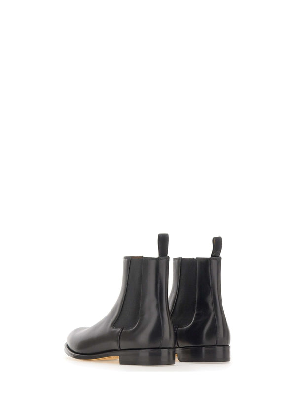 Doucal'S Black Chelsea Boots