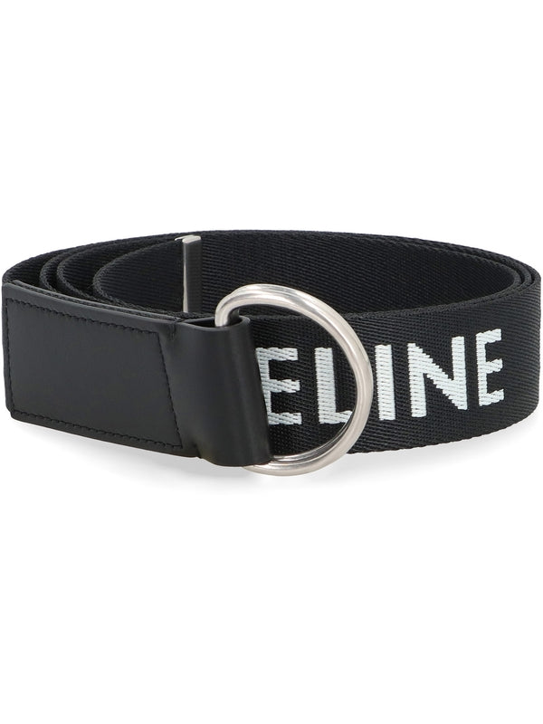 Logo Jacquard Fabric Belt