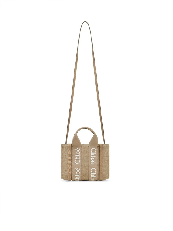 Woody Logo Detail Tote Bag