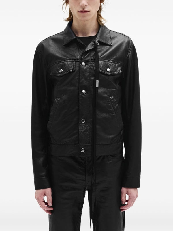 Ann Demeulemeester Black Trucker