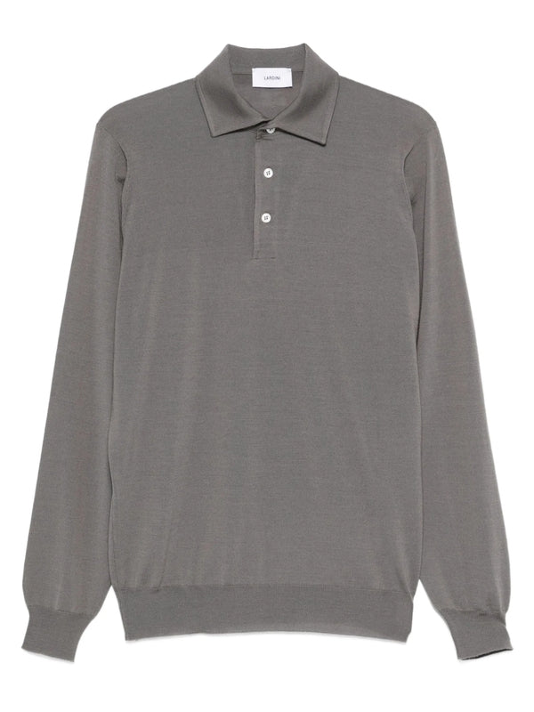 Lardini Grey Polo Shirts