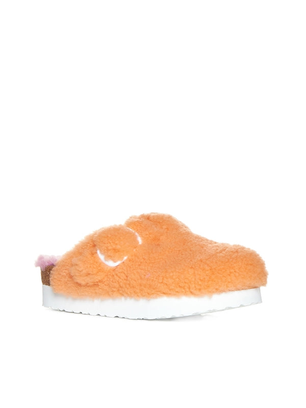 Boston Fleece Backless Loafers