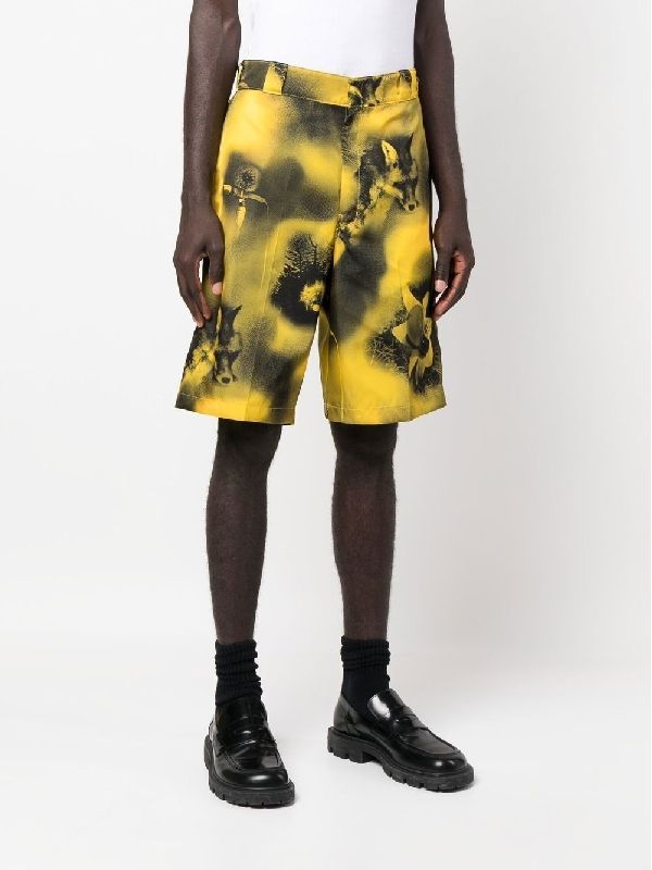 Allover Print Re-Nylon Bermuda Shorts