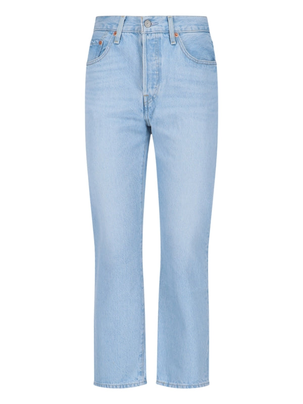 Levi'S Skyblue Denim Pants