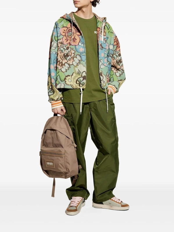 Chest Logo Cotton Short Sleeve T-Shirt