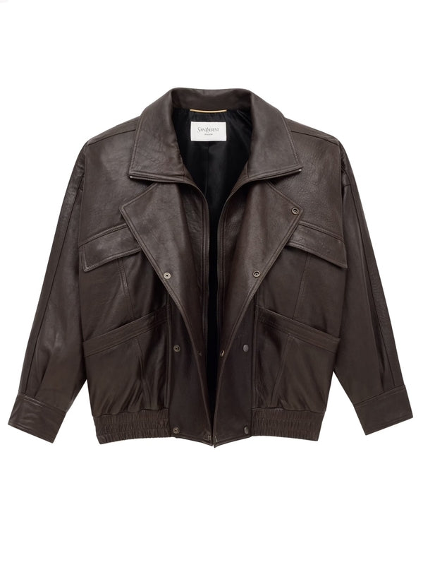 Saint Laurent Brown Bomber