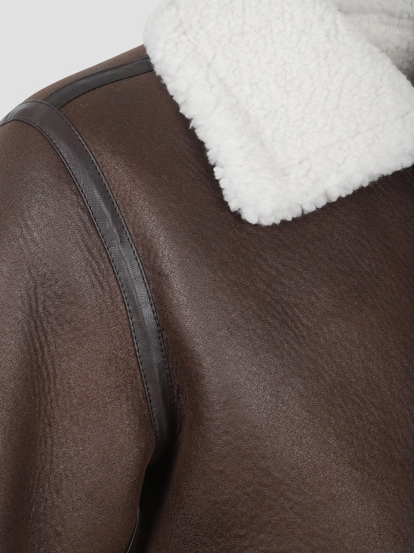 A.P.C. Brown Fur & Shearling