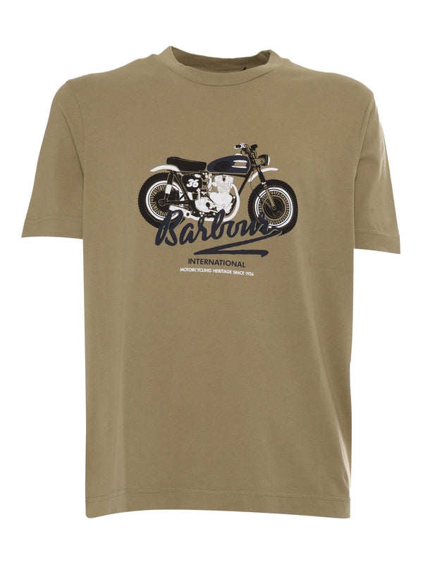 Graphic Printed Cotton Short-Sleeve T-Shirt