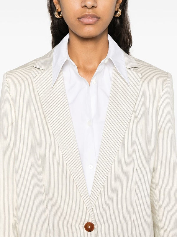 Pinstripe
  Single Jacket