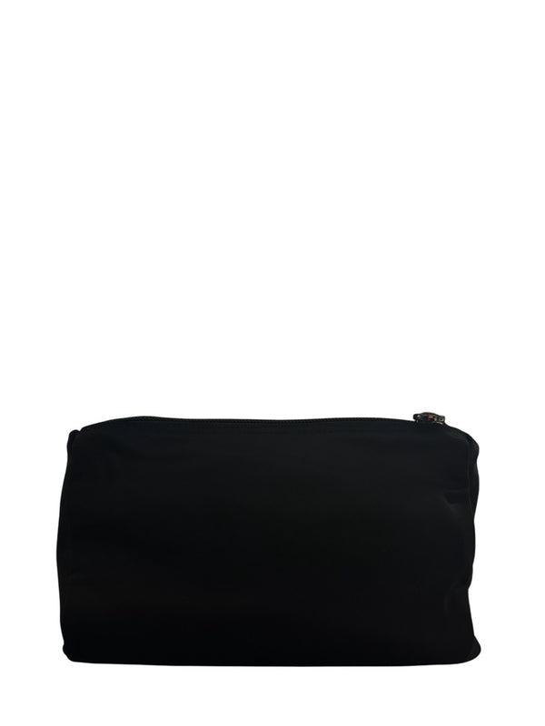 Logo Black Clutch Bag