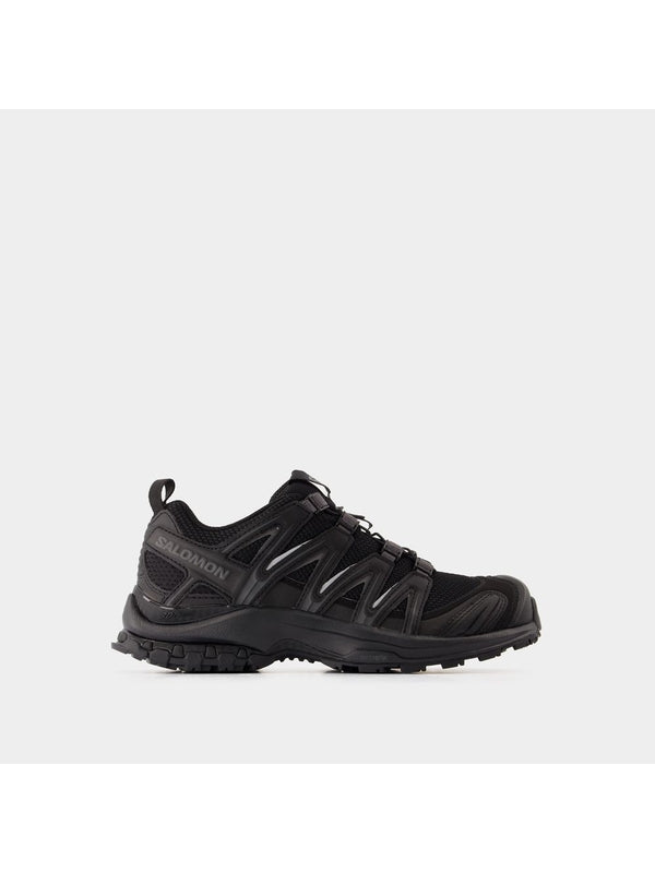 Salomon Black Low Top Sneakers