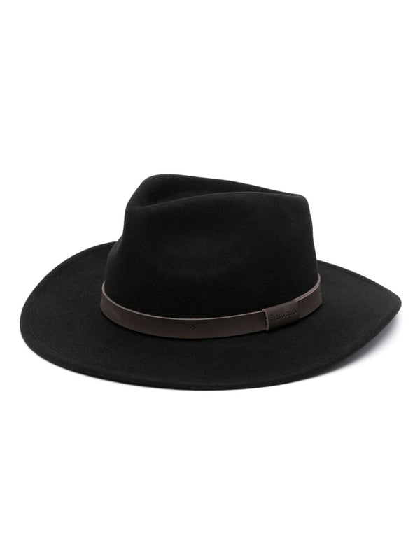 Barbour Black Fedora